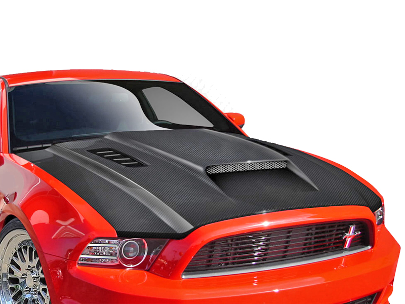 20102014 Mustang GT500 Carbon Fiber CVX Hood