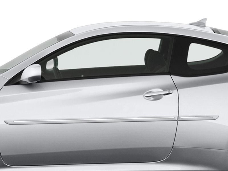 20102016 HYUNDAI GENESIS 2 DR CHROMELINE PAINTED BODY SIDE MOLDING