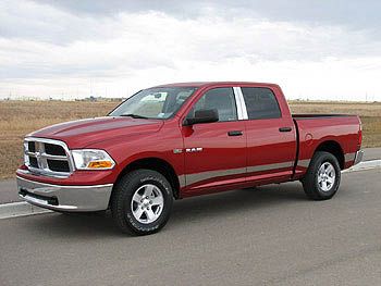 2010 Dodge Ram 2500/3500 Stainless Rocker Panels 5 3/4&quot; Tapered