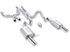 2011 2012 Ford Mustang GT Borla Stainless Steel Cat-Back™ System
