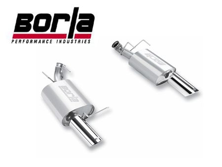 2011 2012 Ford Mustang GT Borla Stainless Steel Rear Section 11790