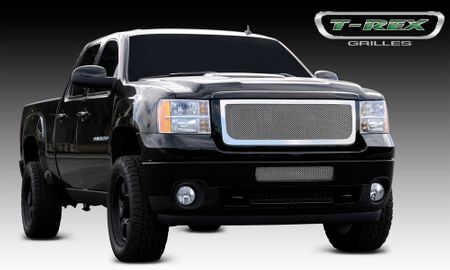 2011-2014 GMC Sierra 2500 HD 3500 Upper Class Stainless Mesh Grille - Polished