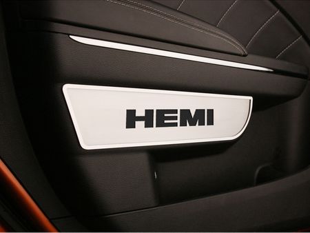 2011-2014 Charger Chrysler 300 Stainless Steel HEMI Door Badges