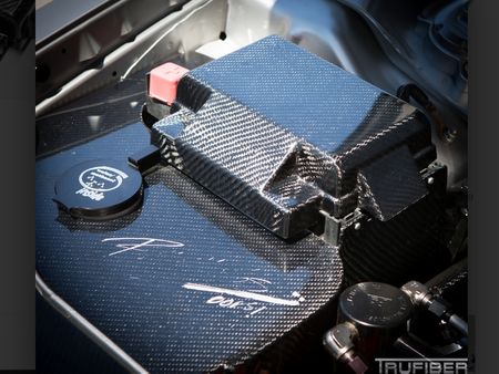 2011-2014 Dodge Charger Carbon Fiber Fuse Box Cover