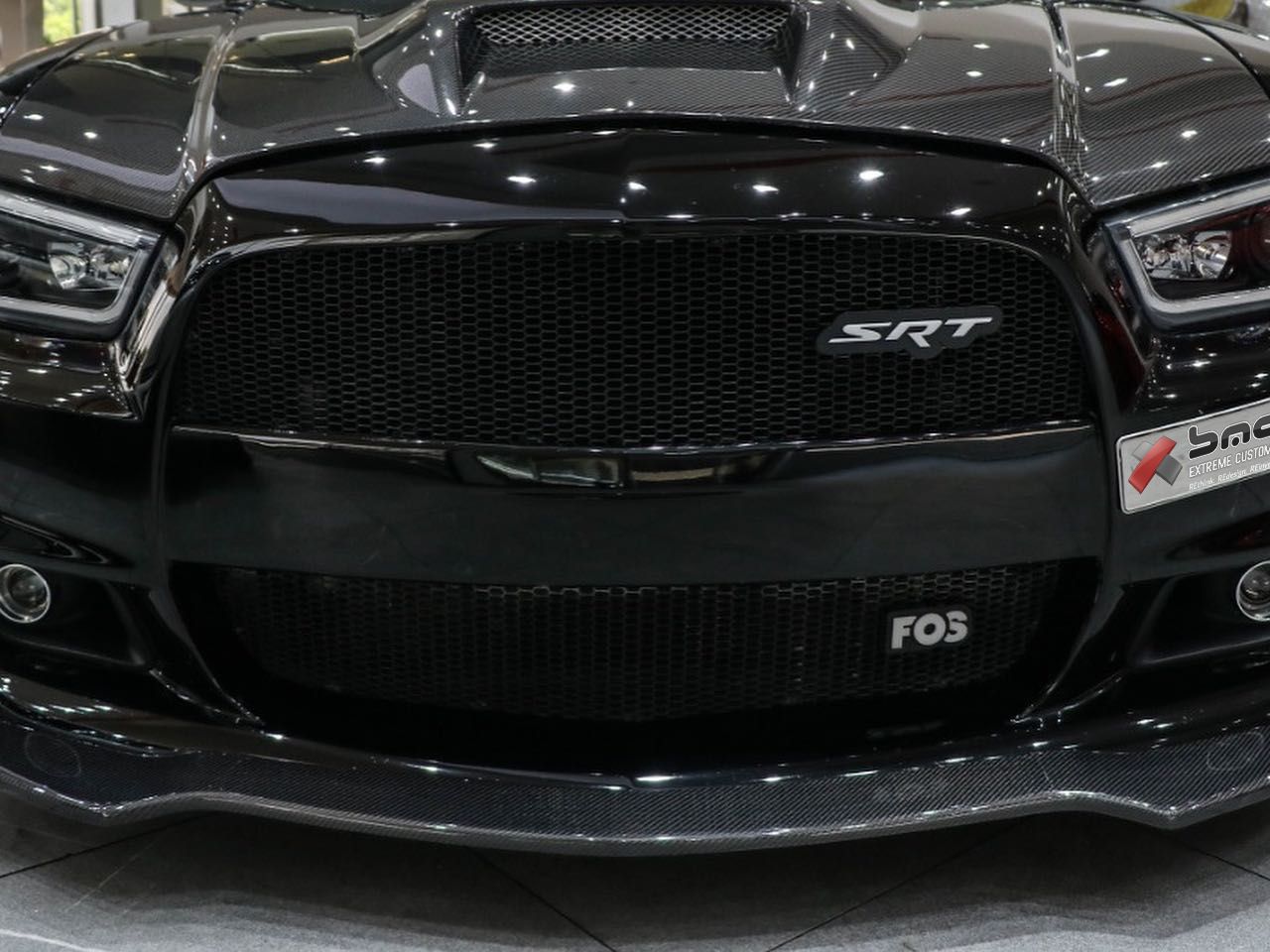 20112014 Dodge Charger SRT Front Air Dam Lip Spoiler Carbon Fiber