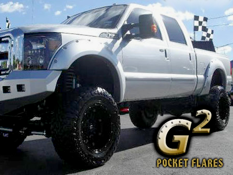 20112014 Ford F250 F350 Super Duty RX Rivet Fender Flares