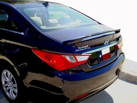 2011-2014 Hyundai Sonata Custom Post No Light Spoiler 