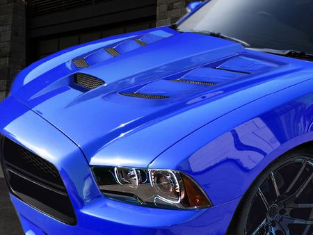 2011-2014 Charger Viper Styled Hood 113005