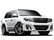 2012-2015 Toyota Land Cruiser Eros Version 1 Wide Body Body Kit 