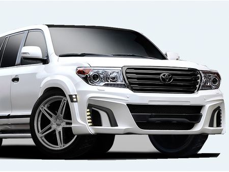 2012-2015 Toyota Land Cruiser Eros Version 1 Wide Body Front Bumper