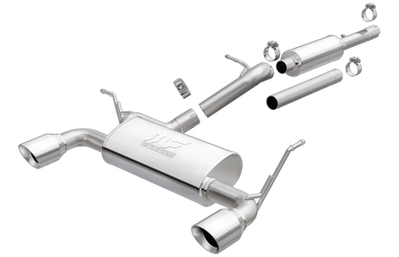 2012-2016 Jeep Wrangler MagnaFlow Cat-Back GT 3.6L V6 Polished 