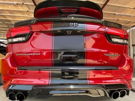 2017-2021  JEEP GRAND CHEROKEE REAR WINDOW SPOILER | SRT | TRACKHAWK