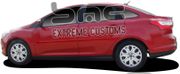 2012 Ford Focus Sedan 4 Door Painted Body Side Moldings