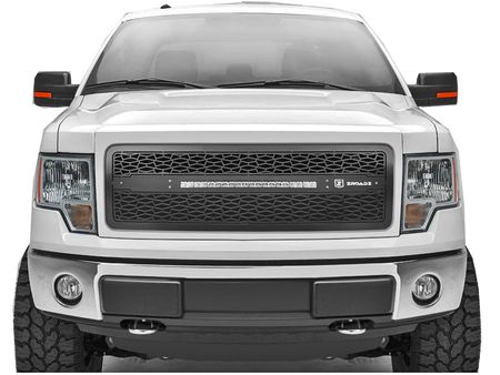 T-Rex ZROADZ Series 2009-2012 Ford F150 LED Lighted Grille w/ One 20 Inch Slim single row 2pc Grille (Black) main image 1