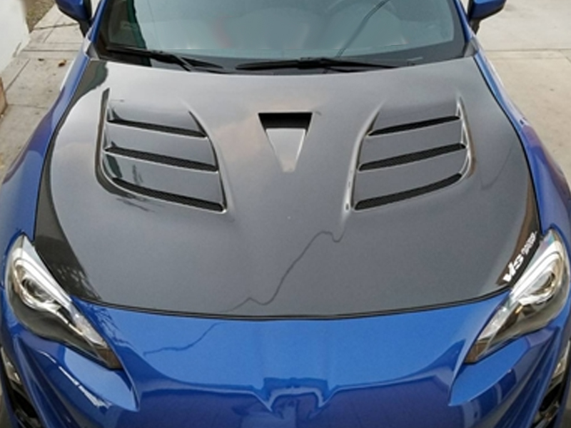 20132020 Scion FRS 2dr VRS Style Carbon Fiber Hood