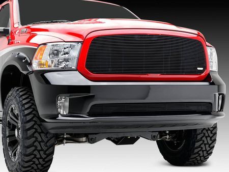 2013-2018 Dodge Ram 1500 Billet Grille Insert Black 1 Pc 20458B