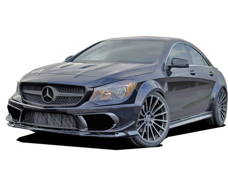 2014-2015 Mercedes CLA Class Black Series Look Wide Body Kit