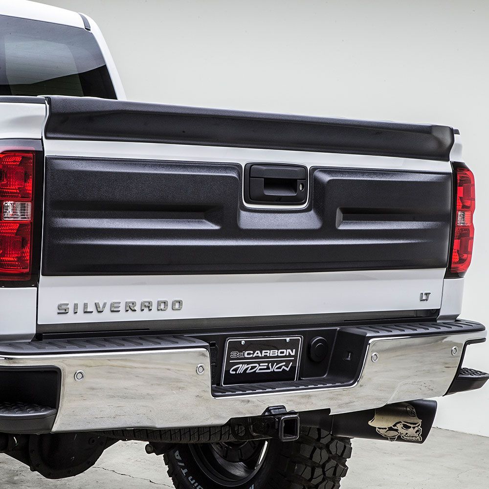 SILVERADO 1500 TAILGATE APPLIQUÉ SATIN BLACK