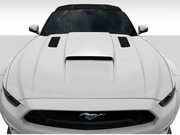 Duraflex CVX Hood - For Ford Mustang 2015-2017 (edpart_112579), Unpainted FRP