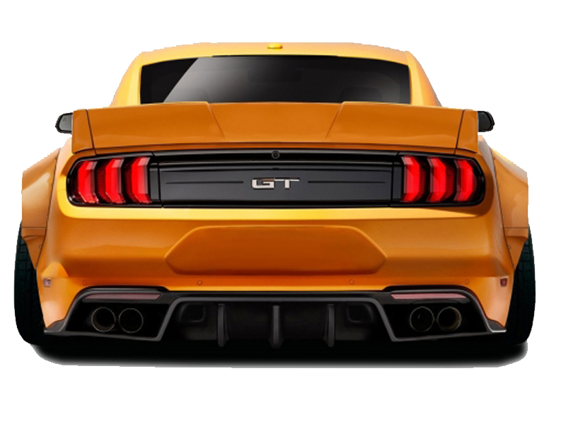 20152023 Ford Mustang Duraflex Grid Rear Wing Spoiler 3 Piece