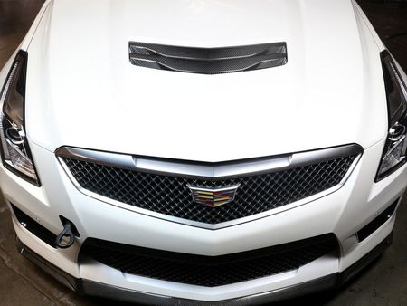 2015-2018 APR Cadillac ATSV Carbon Fiber Hood Vents 