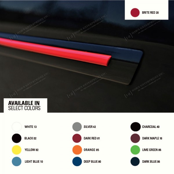 thumbnail image 2 of Dawn Enterprises Painted Body Side Moldings – Ford F-150 Crew Cab 2015-2025 – #FE-F15015-SCC – Self-Adhesive, No Drilling 2 of 5
