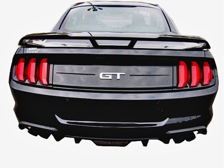2015-2023 MUSTANG COUPE PERFORMANCE REAR WING NO-LIGHT FACTORY-STYLE 