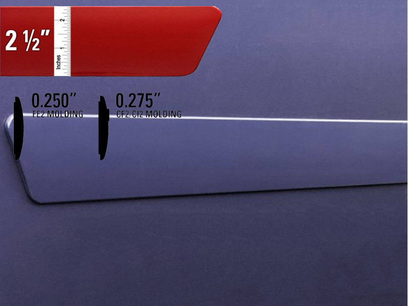 20152020 GMC Yukon Body Side Moldings FE2YUKON15