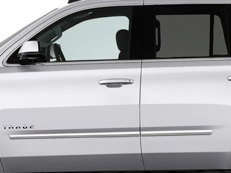 CHROME SIDE DOOR BODY MOLDING TRIM 4PC For 2015-2020 CHEVY - Foto 5