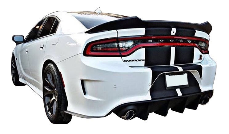 2015-2023 Dodge Charger Hellcat Style Painted Rear Spoiler – SJ6407 – AutoRestylers