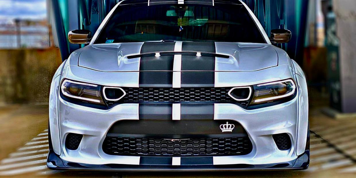 20152023 Dodge Charger Fiberglass Demon Style Hood