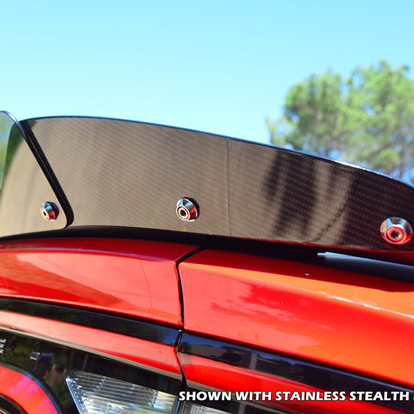 20152022 Dodge Charger SRT Stealth Wicker Bill Carbon Fiber