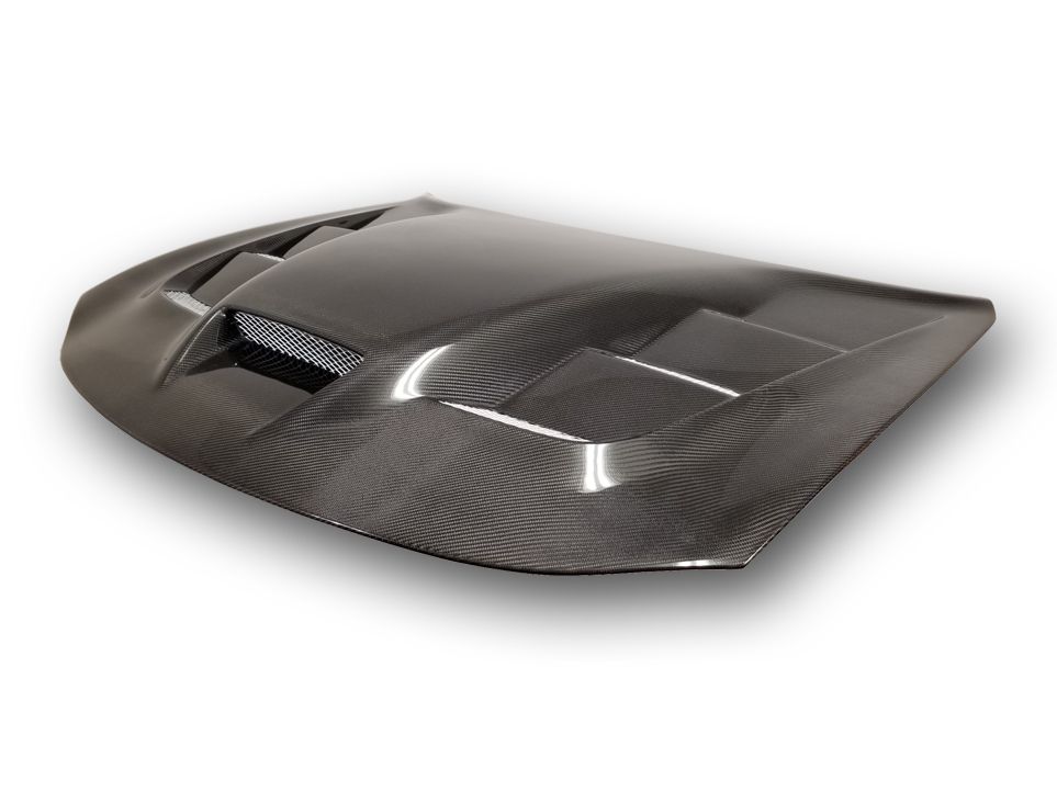 20152023 Dodge Charger Killer Bee Carbon Fiber Hood Heat Extraction