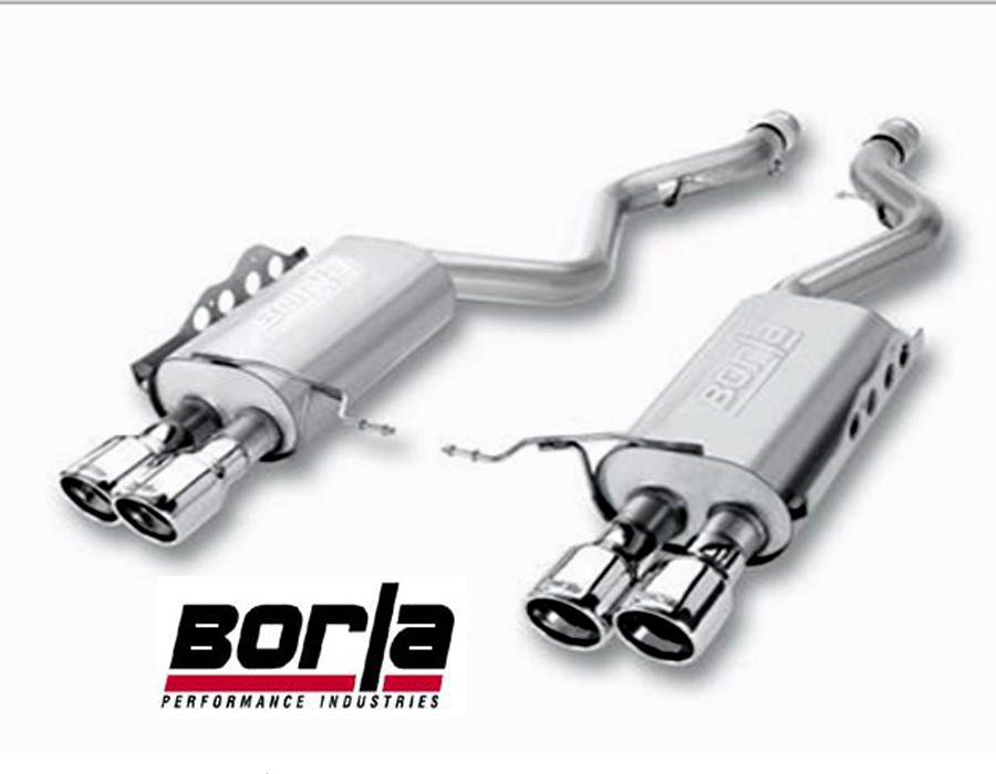 Borla 11789 11-12 MUSTANG GT 5.0L V8 RWD 2DR SPLIT REAR REAR SECTION S-TYPE main image 0