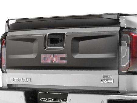 2016-2018 GMC Sierra 1500 Tailgate Applique | Satin Black