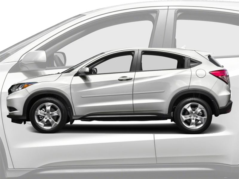 20162022 HONDA HRV PAINTED BODY SIDE MOLDING