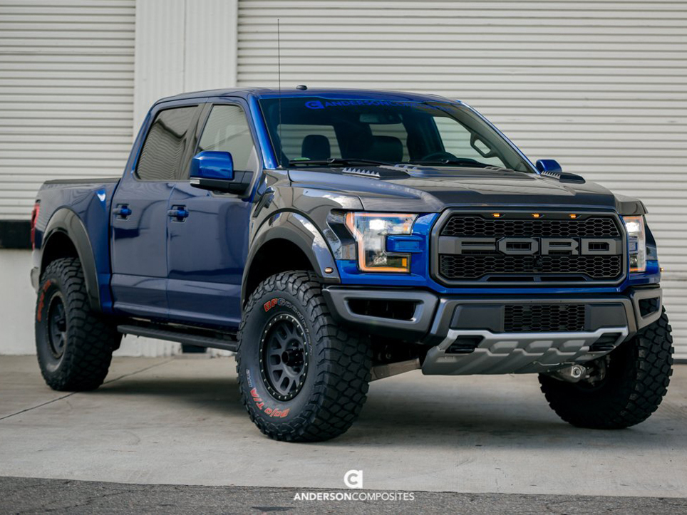 2017-2018 F-150 Raptor Type-OE Carbon Fiber Hood w/ Vent AC-HD17FDRA