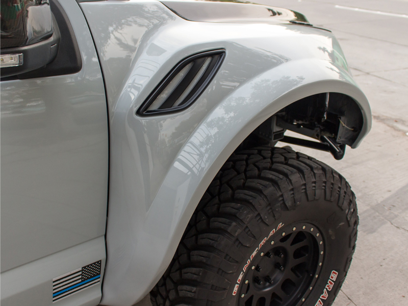 2017 2020 Raptor Fiberglass Extended Front Fenders RAP1720FG14EF