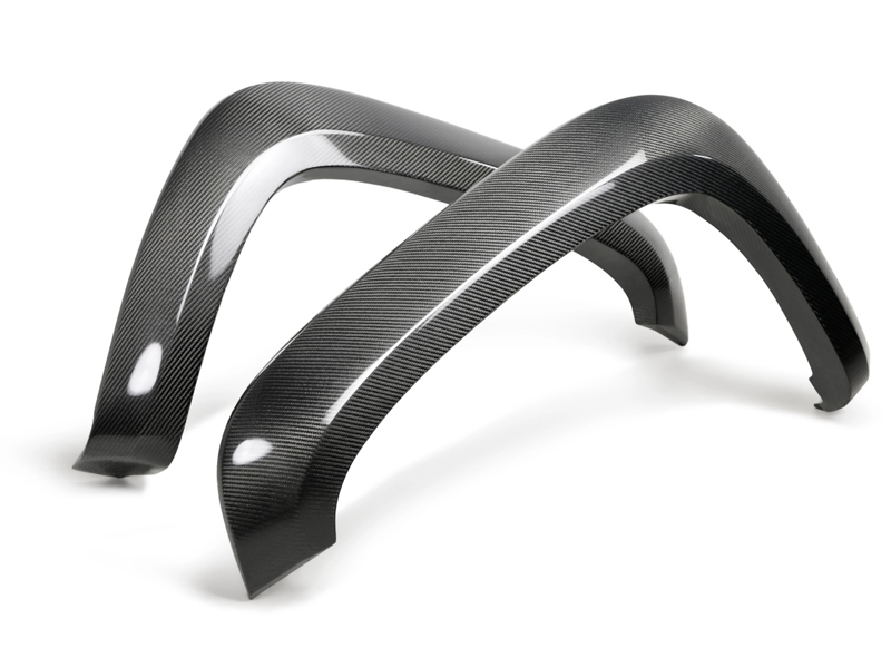 20172021 CHEVROLET COLORADO ZR2 CARBON FIBER FRONT FENDER FLARES (PAIR)