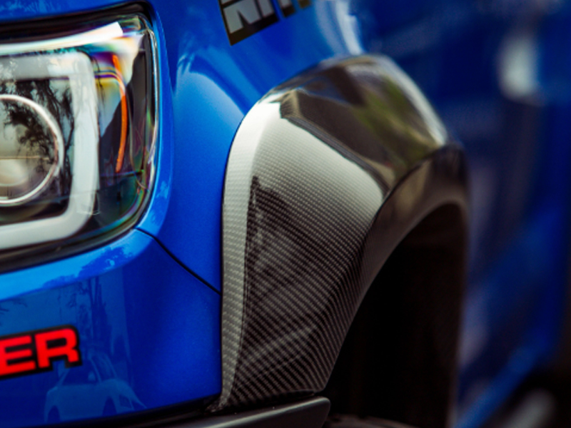 20172021 CHEVROLET COLORADO ZR2 CARBON FIBER FRONT FENDER FLARES (PAIR)