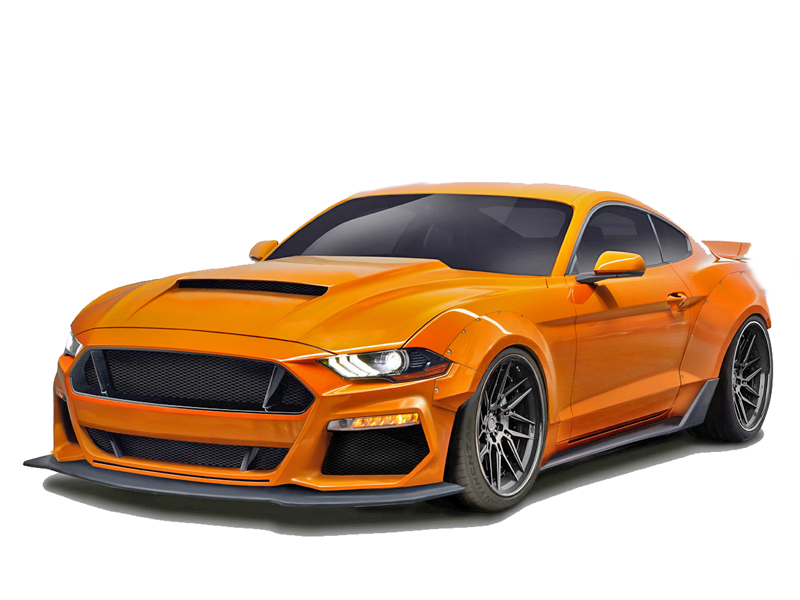20182020 Ford Mustang Duraflex Grid Wide Body Kit