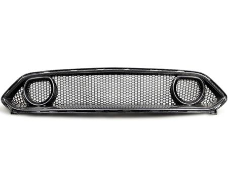 2021-2022 FORD MUSTANG MACH 1 CARBON FIBER UPPER GRILLE