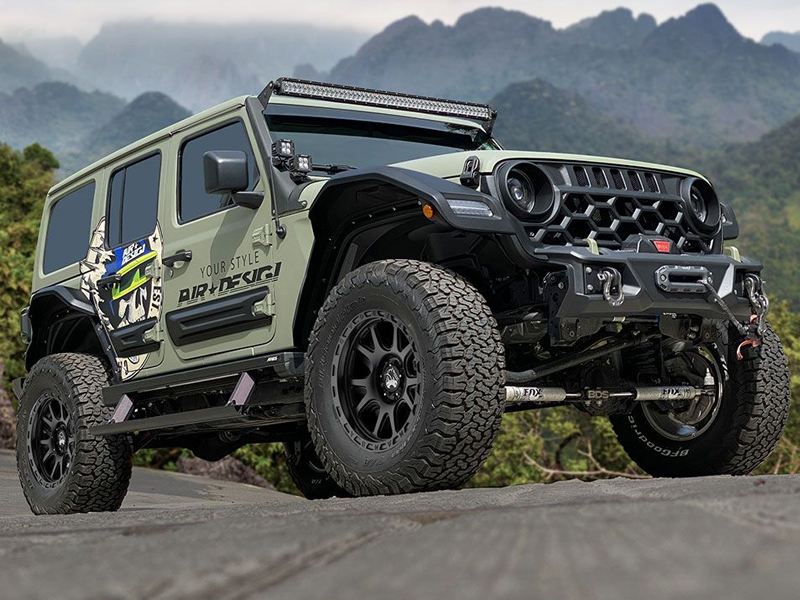 20182023 JEEP Wrangler JL 4DR Panther Pro Full Body Kit