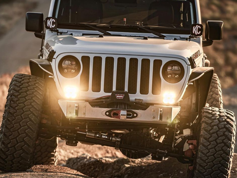 Étagère Arrière Modulable Pour Jeep Wrangler JL 4 Portes 2018-2023 - Coffre Rangement, 3 Hauteurs Réglables, Support 75 Kg
