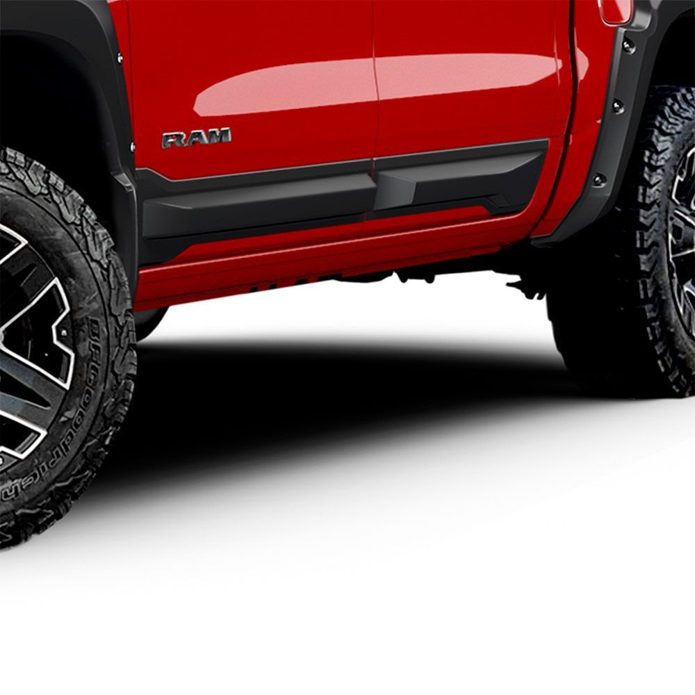 20192020 Ram 1500 Door Rocker Panels Satin Black CH07D06