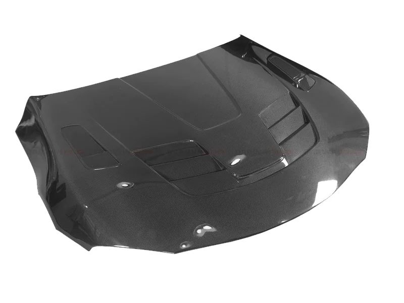 Amigan-style hood for Supra A90/A91