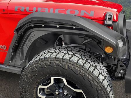 2019-2024 Jeep Gladiator JT Panther Pro Fender Flares w/ Flaps and Amber Lights