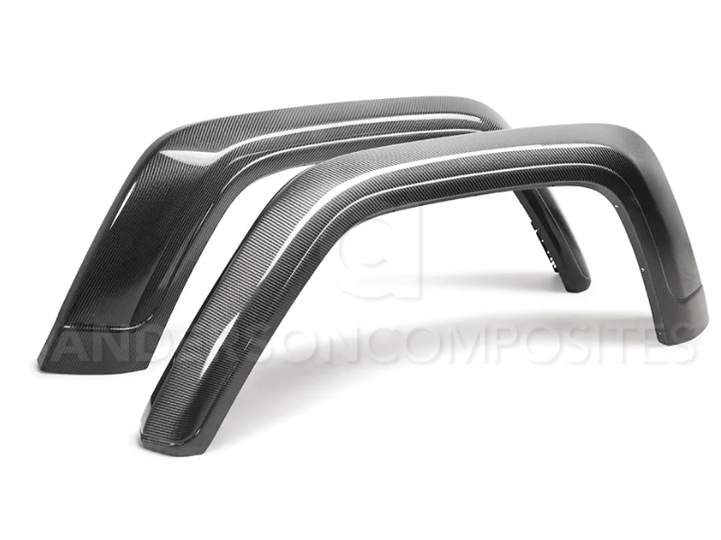 20202021 JEEP GLADIATOR JT CARBON FIBER REAR FENDER FLARES