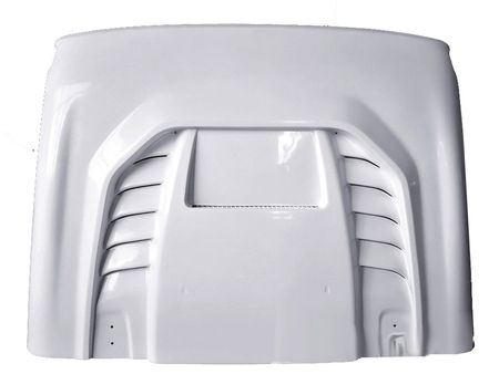 2020-2021 Jeep Gladiator STM Style Functional Heat Extractor Ram Air Hood
