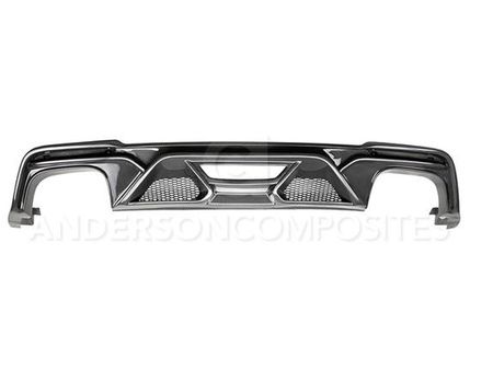 2020-2023 FORD MUSTANG SHELBY GT500 CARBON FIBER REAR DIFFUSER